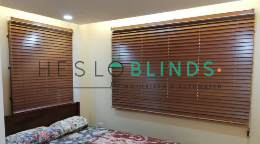 ستائر خشبية طبيعية