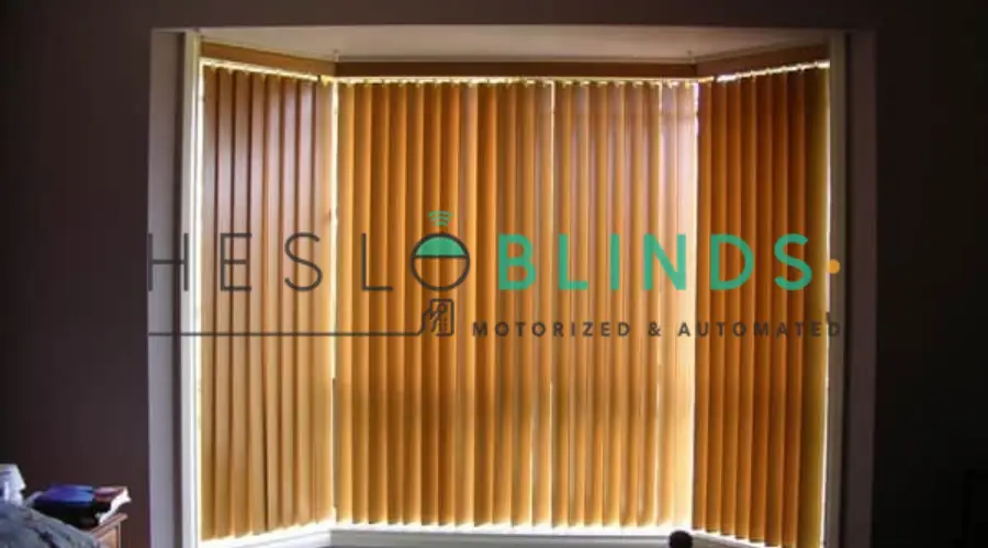 ستائر شرائح خشب